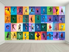 Papel de Parede Painel - Esportes