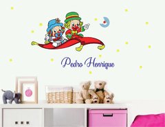 Adesivo de Parede Infantil Patati Patatá