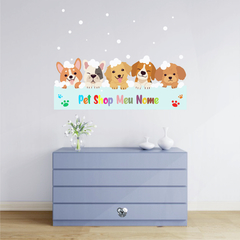 Adesivo para Pet Shop