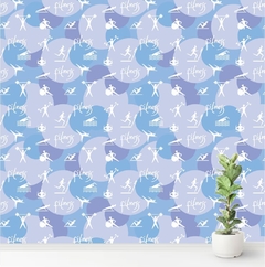 Papel de Parede Studio Pilates Colorido