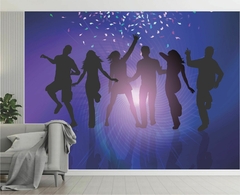 Papel de Parede Pista de Dança Discoteca