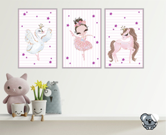 Quadro Decorativo MDF Bailarina