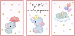 Quadros Decorativos em MDF Elefante - Elefantinho - comprar online