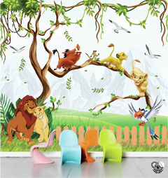 Papel de Parede Rei Leão na Selva