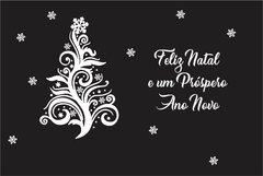 Adesivo de Vitrine de Natal - Árvore de Natal