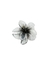 Broche Flor Hawaiana Negro- Tamaño mediano - en internet