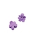 Broche para el pelo x2 Flor Violeta-Tamaño mediano