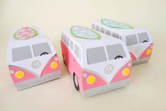 Caixinha - Kombi Rosa