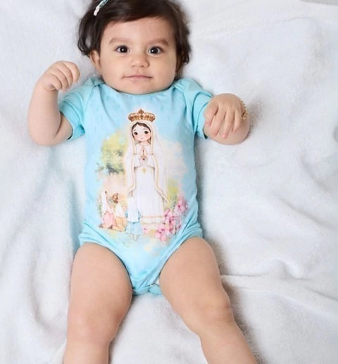 Body infantil Nossa Senhora de Fátima - comprar online