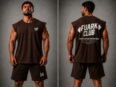 MUSCULOSA OVERSIZE GOODS CHOCOLATE