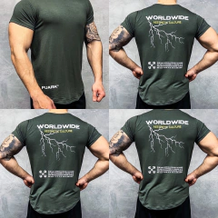 REMERA PERFORMANCE STORM GREEN