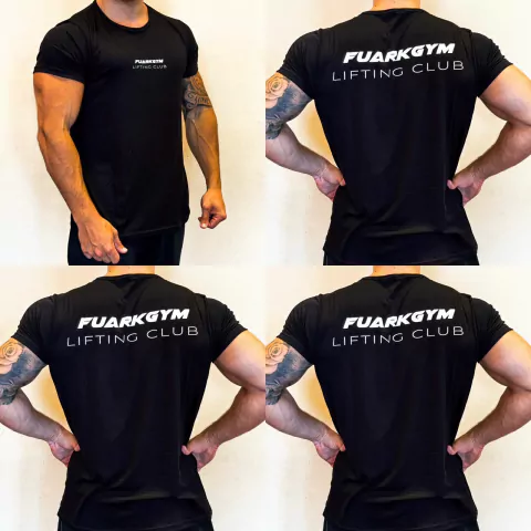 REMERA PERFORMANCE LIFTING BLACK