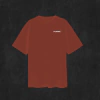 REMERA OVERSIZE BORDADA PREMIUM 4REAL BORDEAUX