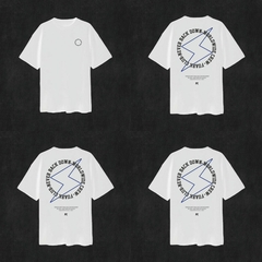 REMERA OVERSIZE PREMIUM EXPLODE WHITE