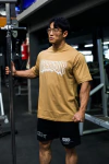 REMERA OVERSIZE PREMIUM DARK SEASON BEIGE