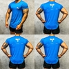 REMERA PERFORMANCE HARDWORK BLUE