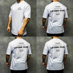 REMERA OVERSIZE PREMIUM LIFTING CLUB WHITE