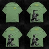 REMERA OVERSIZE PREMIUM TRIBUTE GREEN