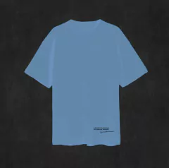 REMERA OVERSIZE PREMIUM YOURSELF LIGHTBLUE en internet