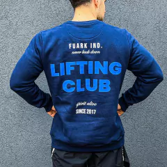 BUZO CREWNECK LIFTING CLUB BLUE - tienda online