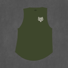MUSCULOSA RUSTIC YOURSELF GREEN - comprar online