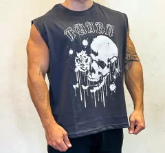 MUSCULOSA BOXY SACRIFICE DARKBLUE