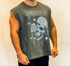 MUSCULOSA BOXY SACRIFICE DARKGREY