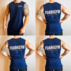 MUSCULOSA RUSTIC STRONGER BLUE - comprar online