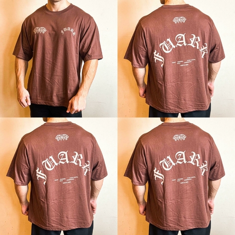 REMERA BOXY PUSH CHOCOLATE - comprar online
