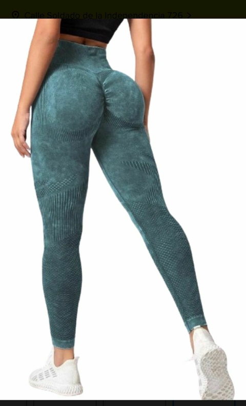 (OUTLET) CALZA LARGA PRO GYM PETROLEO