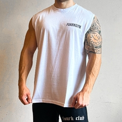 MUSCULOSA RUSTIC FUARKGYM WHITE en internet