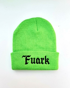 BEANIE GOTHIC NEON GREEN - comprar online
