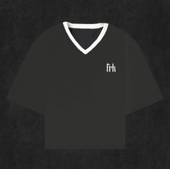 REMERA V-BOXY SPORTIV IRON - FUARK