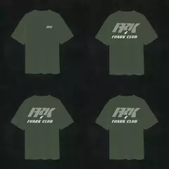 REMERA OVERSIZED VOLTAGE GREEN - FUARK