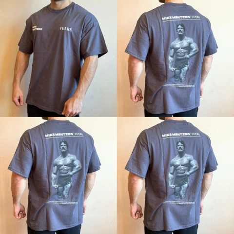 REMERA OVERSIZED MIKE MENTZER IRON - comprar online