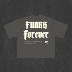 REMERA BOXY FUARK FOREVER IRON - tienda online