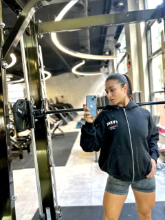 CAMPERA BOXY OASIS BLACK en internet