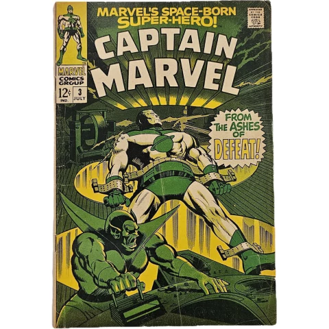Captain Marvel (1968 1st Series Marvel) #3