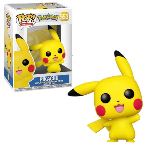 Funko Pop! Pokemon - Pikachu (Waving) #553