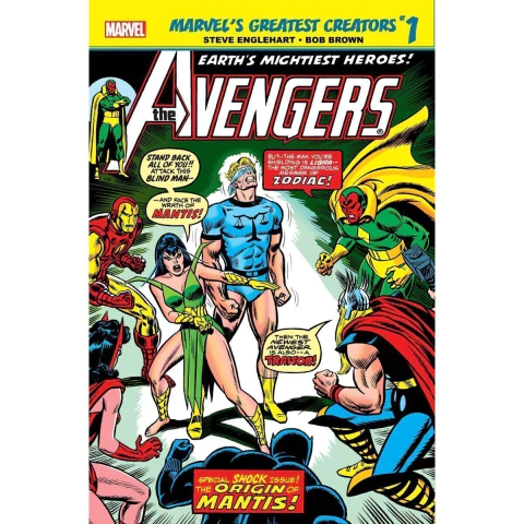 Marvel's Greatest Creators Avengers Origin of Mantis (2019 Marvel) #1