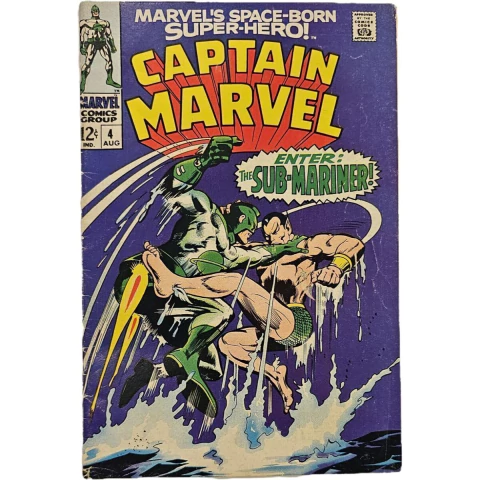 Captain Marvel (1968 1st Series Marvel) #4