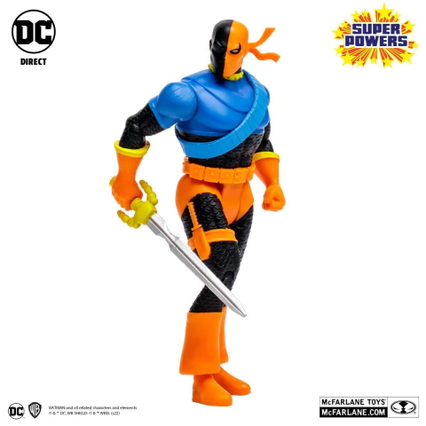 DC Super Powers - Deathstroke - Figura 12cm. Articulado