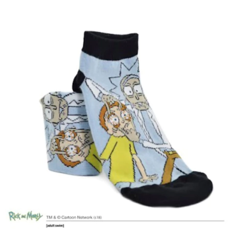 Medias Soquetes Rick And Morty Eyes