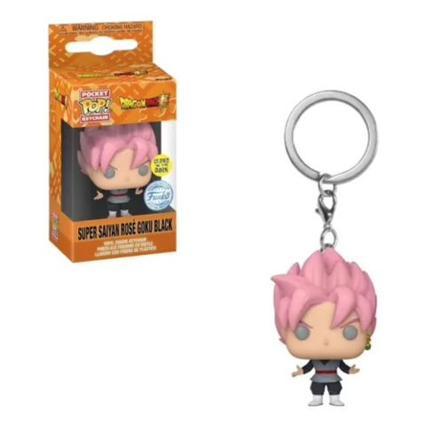 Funko Pop! Keychain Super Saiyan Rose Goku Black