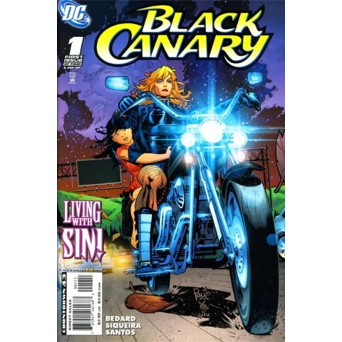 Black Canary (2007 3rd Series) #1 al #4 Completo