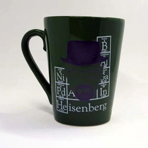 Taza Conica Heisenberg - Verde