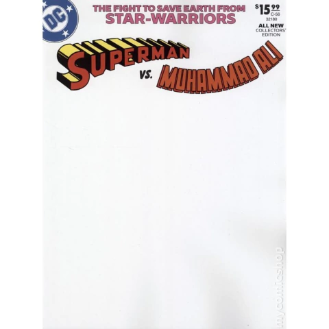 Superman vs. Muhammad Ali (1978) DC Treasury Facsimile Edition #C-56C