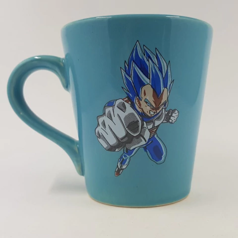 Taza Conica Dragon Ball - Vegeta - Turquesa