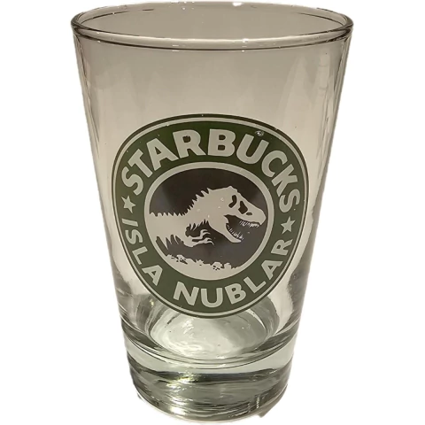 Vaso Vidrio Jurassic Park Starbucks