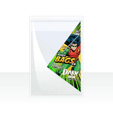 Manga Bags - Tamaño C6 14 x 18 cm x 100 unid.